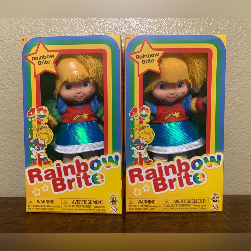 NIB TLS Toys Rainbow 🌈 Brite 40yr Anniversary Character Doll